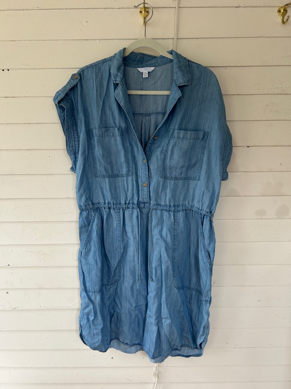 Time and tru chambray shirt dress size XL